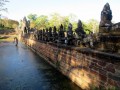Il ponte ingresso Angkor Thom