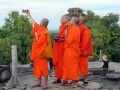 Monaci moderni ad Angkor Thom