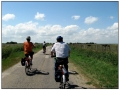 ...pedalando verso Saint Gilles