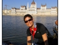 Io davanti al Parlamento di Budapest