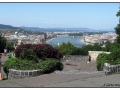 Vista di Buda e Pest dalla Citadella. Budabest, Ungheria