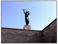 La statua della Libertà. Citadella. Budabest, Ungheria
