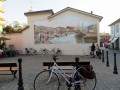 Piazzetta delle Erbe-Murale “Veduta del Porto Canale”, Cesenatico