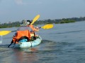 Gita in kayak sul Mekong per avvistare i delfini neri dell’Irrawaddy, Kratie