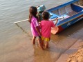 Due fanciulli sul Mekong