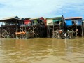 Kampong Phluk, villaggio galleggiante, Siem Reap 