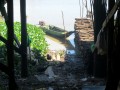Un villaggio di palafitte vicino a Siem Reap