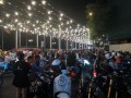 Phnom Penh festeggiando l'arrivo del 2024