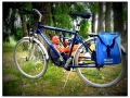 ...sulla ciclabile del Danubio